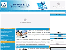 Tablet Screenshot of dbhatia.net